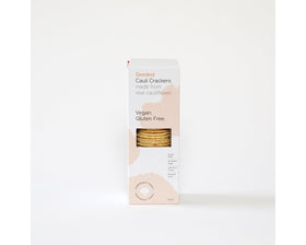 Curiously Cauli - Seeded Cauli Crackers 70gr-Snack-The Local Basket