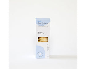 Curiously Cauli - Plain Cauli Crackers 70gr-Snack-The Local Basket