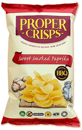 Proper Crisps Chips Smoked Paprika  150g