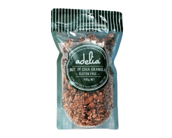 Adelia Nut Chia Granola 400g-Cereal-The Local Basket