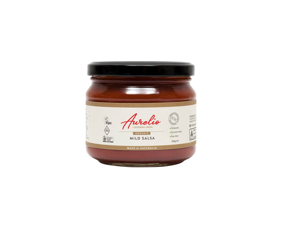 Aurelio Organic Mild Salsa 300gr-Salsa-The Local Basket