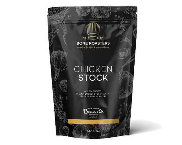 Bone Roasters Chicken Stock 500ml-Stock-The Local Basket