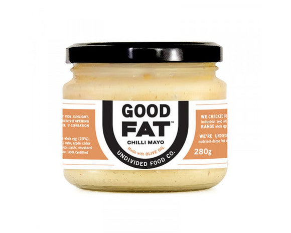 Undivided Co Good Chilli Mayo 280g-Mayonnasse-The Local Basket