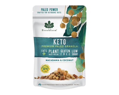 Brookfarm Keto Paleo Granola 330g-Cereal-The Local Basket