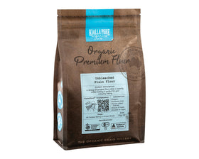 Kialla Pure Organic Unbleached Plain Flour 1kg-Flour-The Local Basket