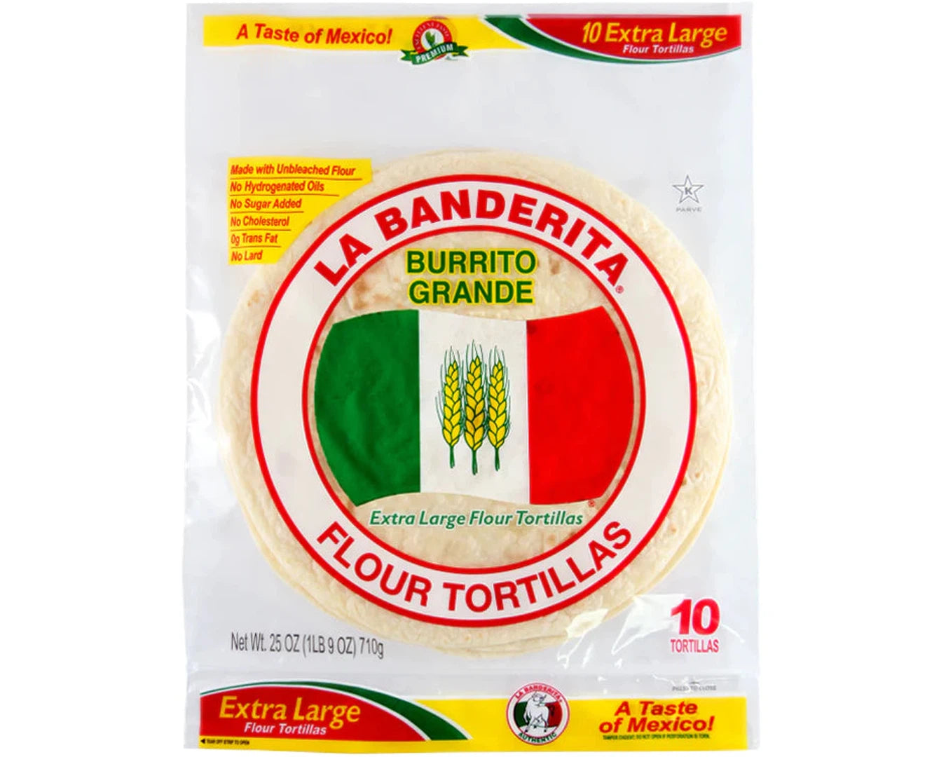 La Banderita Burrito Grande 710g-Wraps-The Local Basket