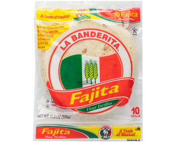 La Banderita Fajijta 320g-Wraps-The Local Basket