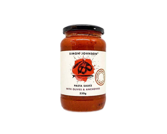 Simon Johnson Pasta Sauce Putanesca 530g-Pasta Sauce-The Local Basket