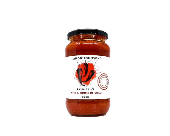 Simon Johnson Pasta Sauce Chili 530g-Pasta Sauce-The Local Basket