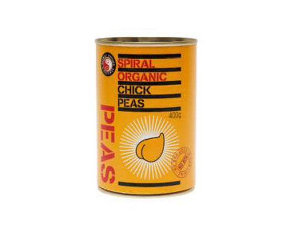 Spiral Foods Organic Chick Peas 400gr-Beans-The Local Basket