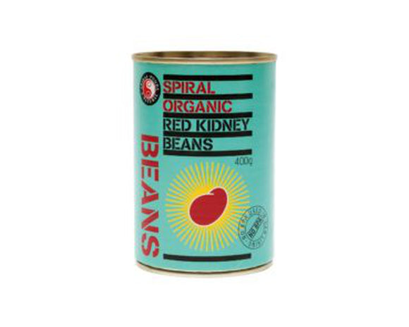 Spiral Foods Organic Red Kidney Beans 400gr-Beans-The Local Basket