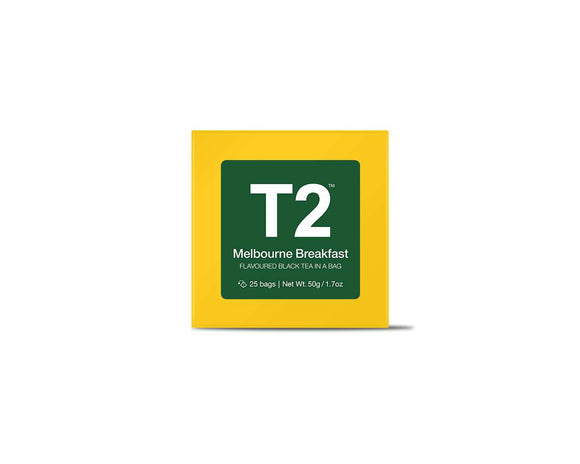 T2 Melbourne Breakfast Tea Bags 25s-Beverages-The Local Basket