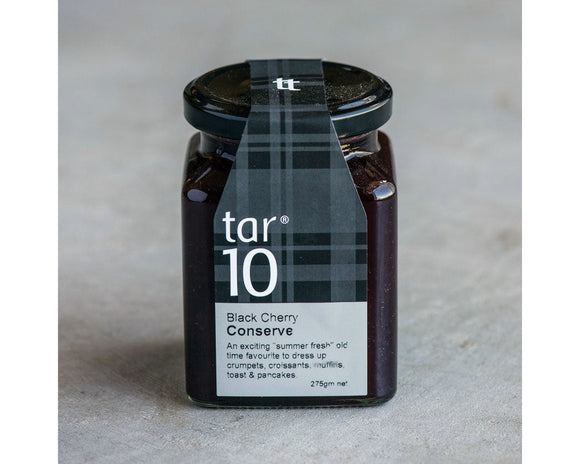 Tar 10 Black Cherry Conserve 300g-Spreads-The Local Basket