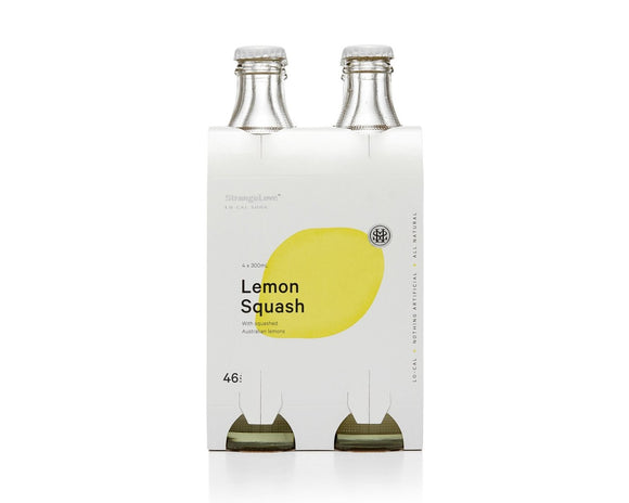 Strange Love Lemon Squash Lo-Cal Soda 300ml-Beverages-The Local Basket