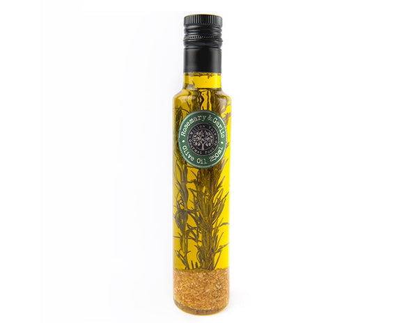Willow Vale Rosemary & Garlic Olive Oil 250ml-Olive Oil-The Local Basket