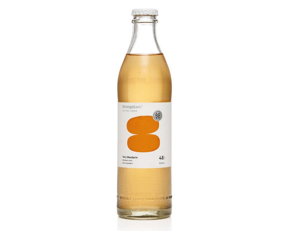 Strange Love Very Mandarin Lo-Cal Soda 300ml-Beverages-The Local Basket